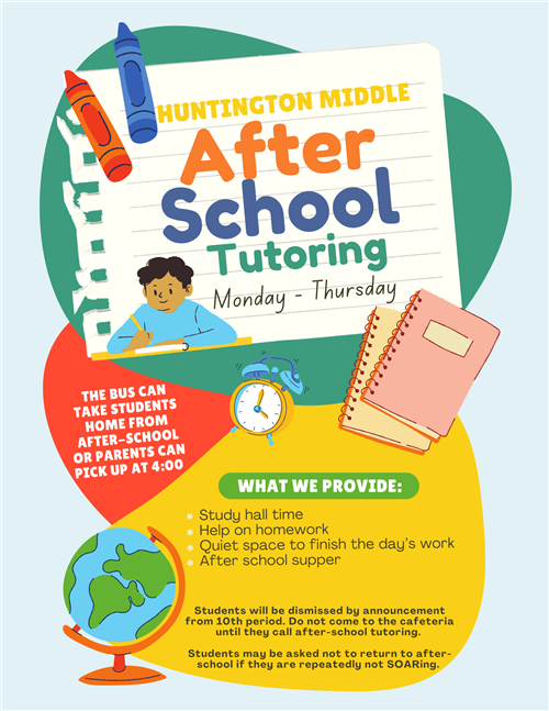 HMS After School Tutoring Flyer